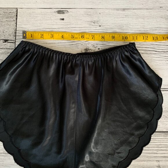 Vintage 90s Vanity Fair Silky Satin Cami Shorts Lingerie Sleepwear Loungewear - Picture 15 of 16